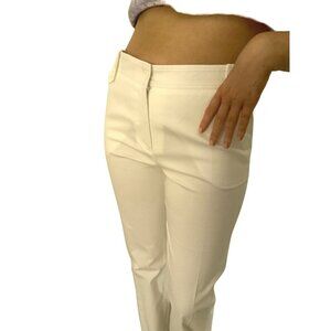 Cara Lotti PARIS.womens NEW  French  cut pants  waist 30' hip 36 leg 33  white